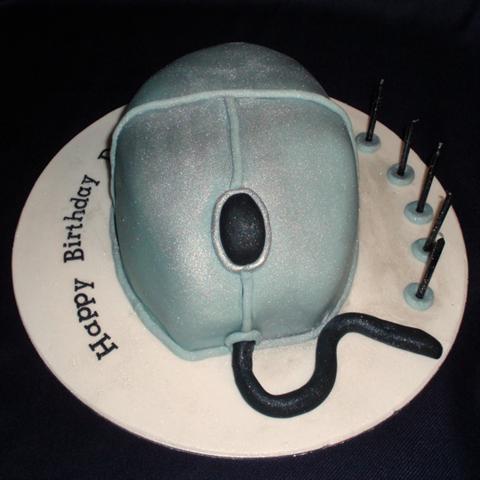 Computer Mouse Cake