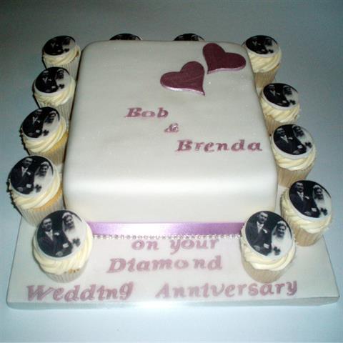Wedding Anniversary Cake Set