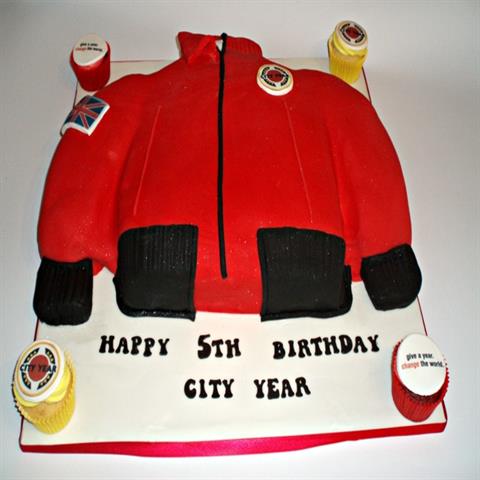 City Year Jacket Cake