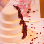 Crystallised Rose Wedding Cake