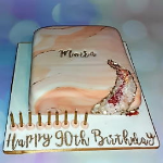 Geode Celebration Cake