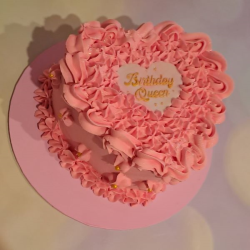 Birthday Queen Buttercream Cake
 (Bijoux)
