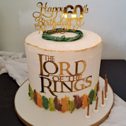 Rustic Lord of the Rings Cake
 (Celebration)