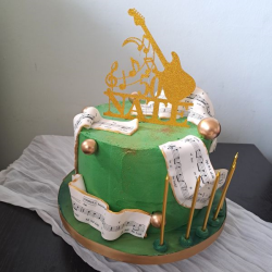 Sheet Music Cake
 (Special Orders)