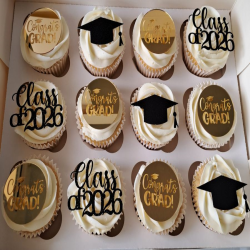 Graduation Cupcake Set
 (Cupcakes)